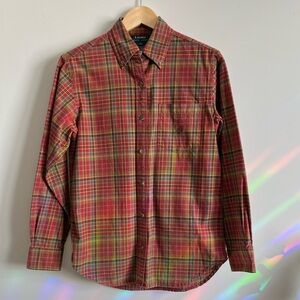 Ralph Lauren Cotton Plaid Shirt